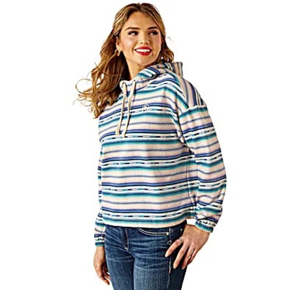Ariat Women's Stream Serape Print Essential Hoodie size small